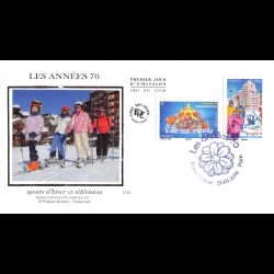 FDC soie - Les années 70 (3...
