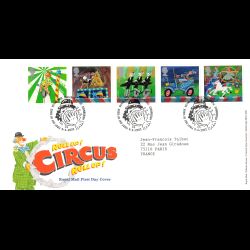 FDC Royal Mail - Le cirque...