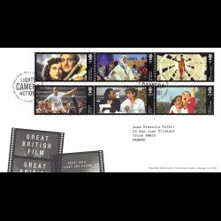 FDC Royal Mail - Cinéma....