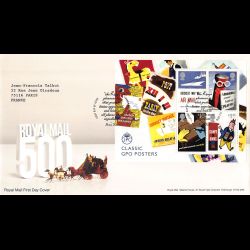 FDC Royal Mail - Feuillet...