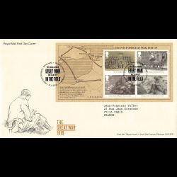 FDC Royal Mail - Feuillet...