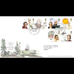 FDC Royal Mail - James Cook...