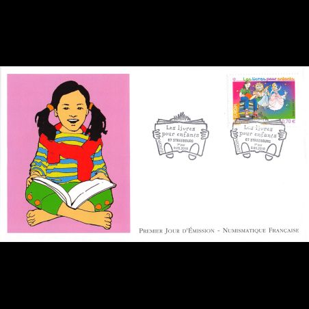 FDC LNF - Europa 2010, les livres pour enfants - oblit 9/5/2010 Strasbourg