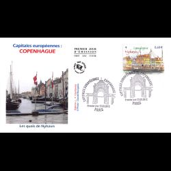 FDC - Copenhague, le canal...