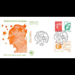 FDC - Marianne et l'europe,...