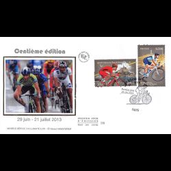 FDC soie - (1 sur 4) 100e...