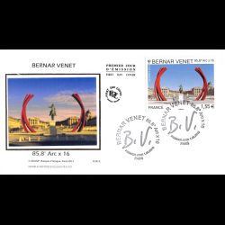 FDC soie - Tableau Bernar...
