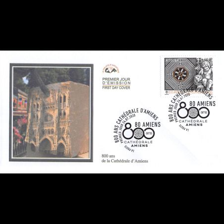 CEF - 800 ans Cathédrale Amiens. 24/7/2020 Amiens