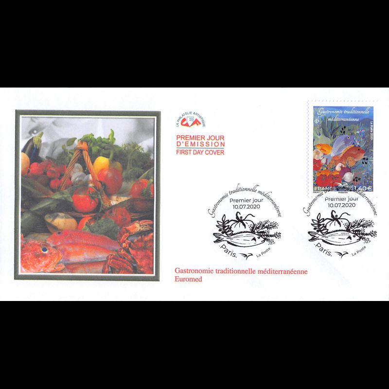 CEF - Euromed postal. La bouillabaisse - 10/7/2020 Paris