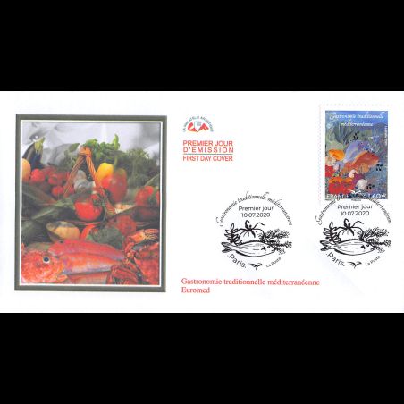 CEF - Euromed postal. La bouillabaisse - 10/7/2020 Paris
