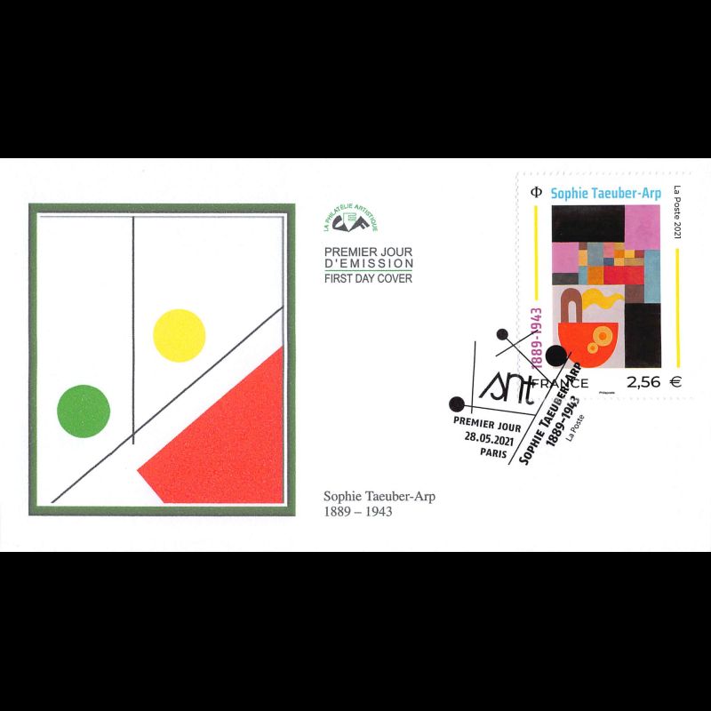 CEF - Tableau Sophie Taeuber-Arp (1889 - 1943) - 28/5/2021 Paris