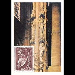 Carte Maximum - n° 1654 -...