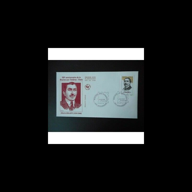 FDC - 150e anniv bourse aux timbres, Alberto Bolaffi - oblit 13/5/2010 Paris