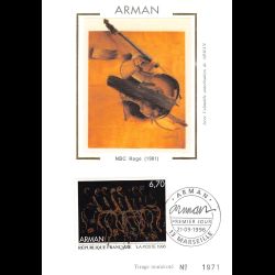 CM soie - Tableau ARMAN,...