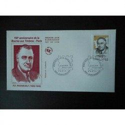 FDC - Bourse aux timbres, Franklin Delano Roosevelt - oblit 13/5/2010 Paris