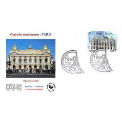 FDC - Capitales européennes, Paris, opéra Garnier, oblit 4/11/10 Paris