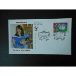 FDC - Europa 2010, les livres pour enfants - oblit 9/5/2010 Strasbourg