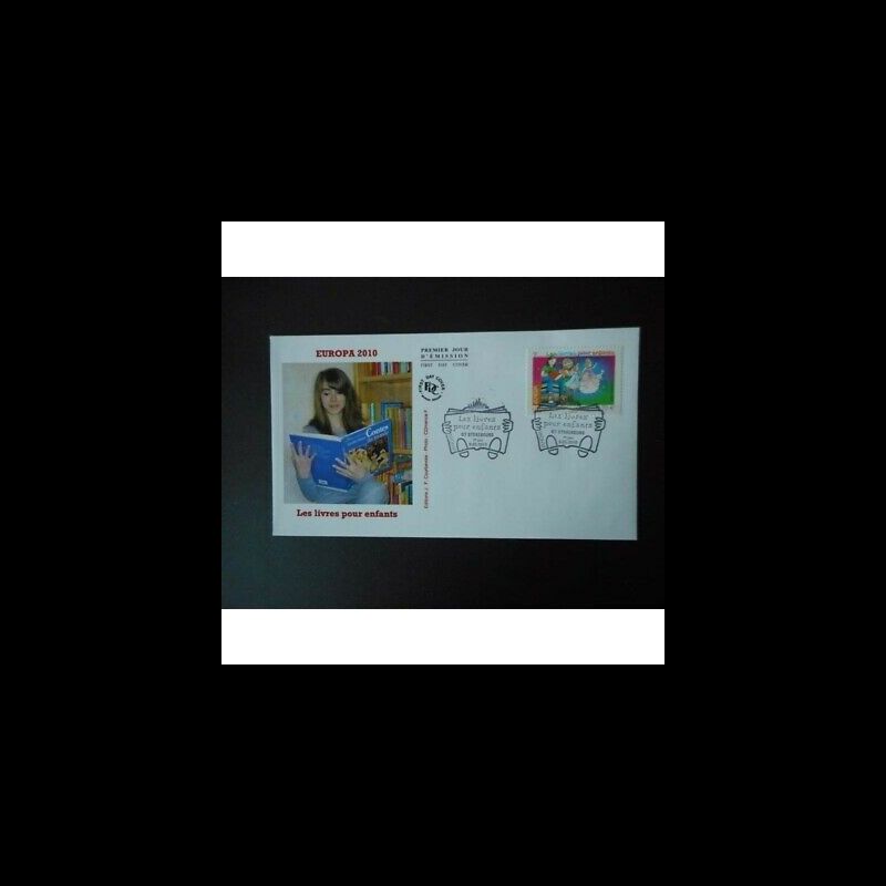 FDC - Europa 2010, les livres pour enfants - oblit 9/5/2010 Strasbourg