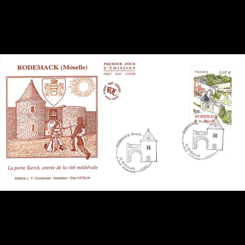 FDC JF - Rodemack (Moselle). La porte Sierck - 26/6/2020