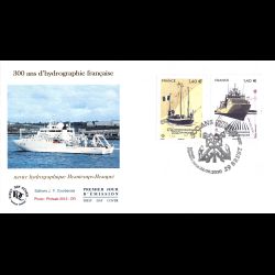 FDC JF - 300 ans service hydrographique - 22/5/2020 Brest