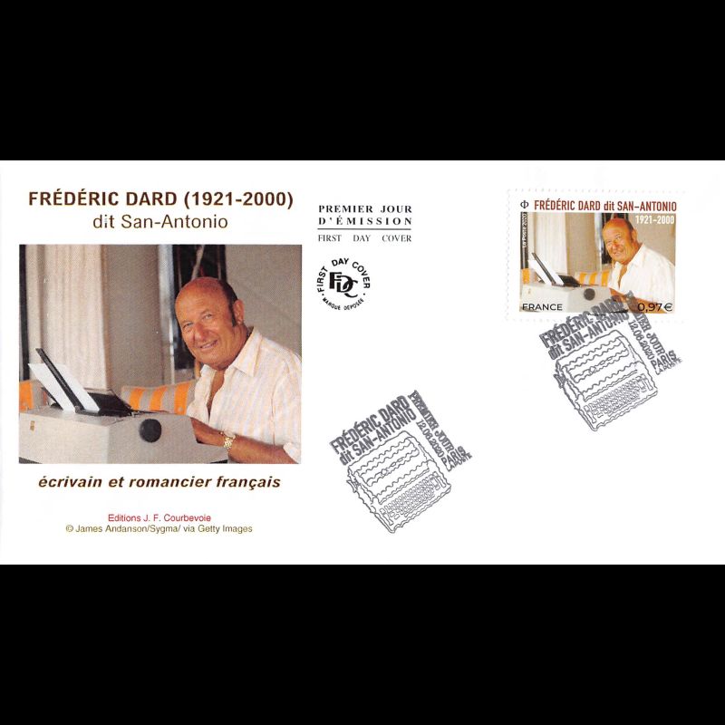 FDC JF - Frédéric DARD dit San-Antonio - 12/6/2020 Paris