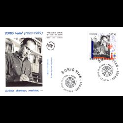 FDC JF - Boris VIAN (1920 - 1959) - 6/3/2020 Paris