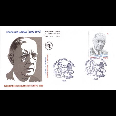 FDC JF - Charles de Gaulle (1890 - 1970) - 5/11/2020 Paris