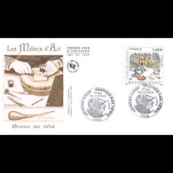 FDC JF - Métiers d'art. Graveur sur métal - 6/11/2020 Paris