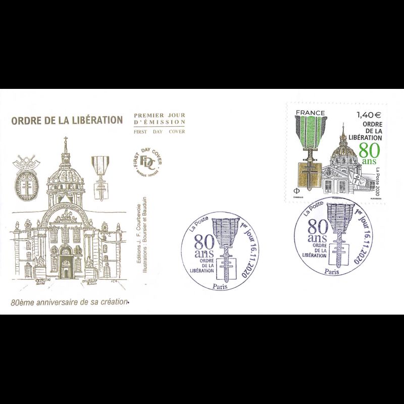 FDC JF - 80ème anniversaire ordre de la Libération - 16/11/2020 Paris