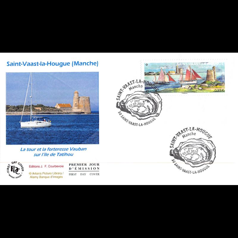 FDC JF - Saint-Vaast-La-Hougue (Manche) - 2/7/2020