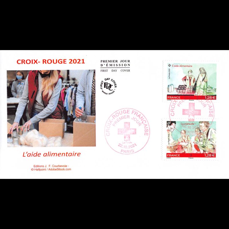 FDC JF - Croix rouge 2021 (2 env) - 22/10/2021 Paris