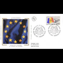 FDC - Entrée de l'Andorre...