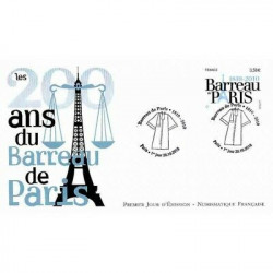 FDC LNF - Barreau de Paris, oblit 28/10/2010 Paris