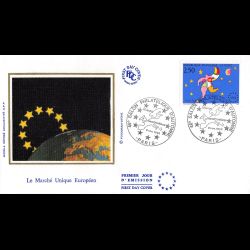 FDC soie - Le marché unique...