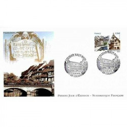 FDC LNF - Les maisons de la petite Venise - oblit 23/4/2010 Colmar