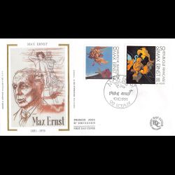 FDC soie - Tableau Max...