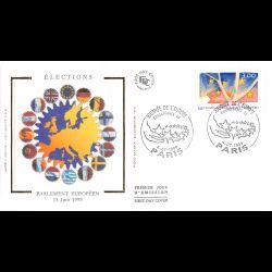 FDC soie - Parlement...