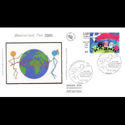 FDC soie - Philexfrance 99...