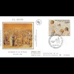 FDC soie - Tableau J.L....