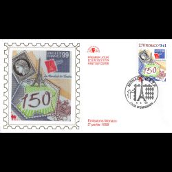 CEF soie - Philexfrance 99, oblit 5/5/99
