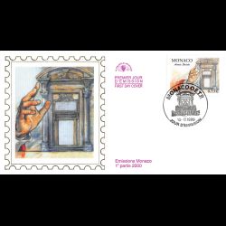 CEF soie - Année Sainte 2000, oblit 13/12/99