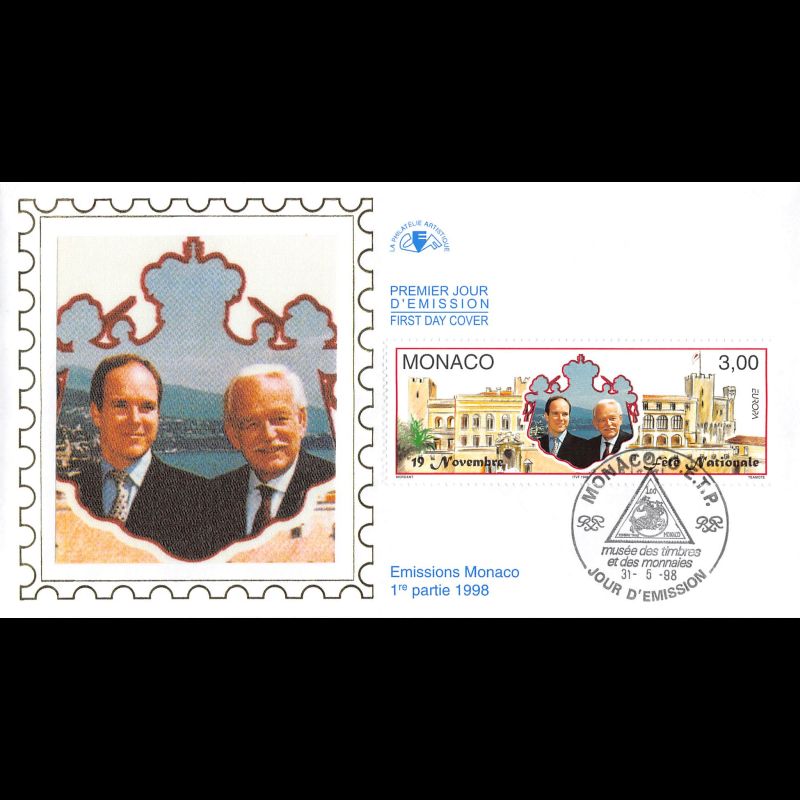 CEF soie - Europa 98, Fête Nationale, oblit 31/5/98