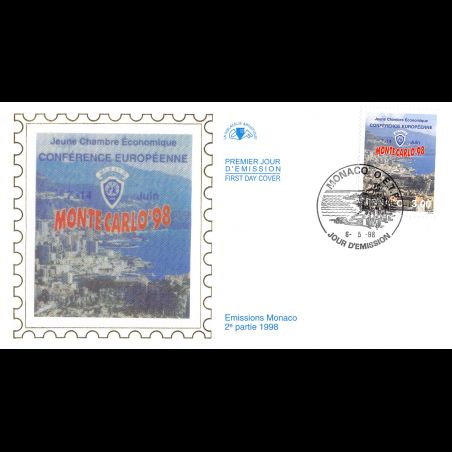 CEF soie - Jeune chambre économique, oblit 6/5/98