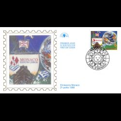 CEF soie - Exposition universelle de Lisbonne, oblit 6/5/98