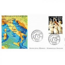 FDC LNF - Tableau Sandro Botticelli (4519), oblit 4/11/2010 Paris
