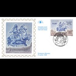 CEF soie - Sculpteur G.L. Bernini, oblit 26/9/98