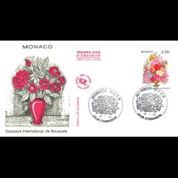 FDC JF - Concours de Bouquets, oblit 18/1/99