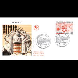 FDC JF - Conventions de Genève, oblit 18/1/99
