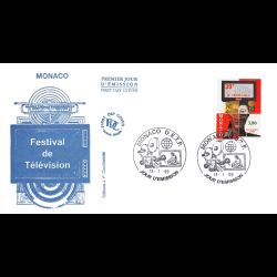 FDC JF - Festival de Télévision, oblit 18/1/99