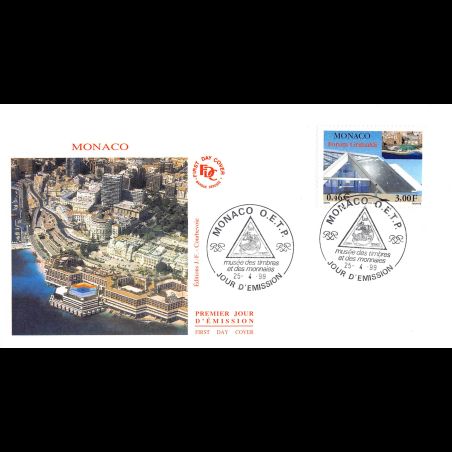 FDC JF - Forum Grimaldi, oblit 25/4/99